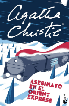Portada de la novela de suspense de Hercule Poirot de Agatha Christie "Asesinato en el Orient Express"