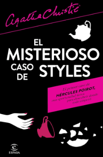Portada de la novela de suspense de Agatha Christie El misterioso caso Styles