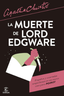 Portada de la novela de suspense de Agatha Christie La muerte de lord Edgware