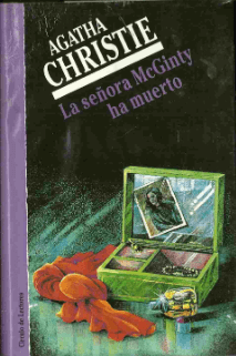 Portada de la novela de suspense de Agatha Christie La señora McGinty ha muerto