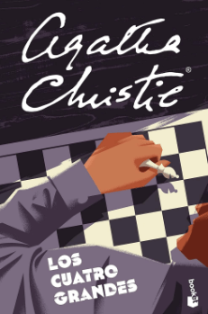 Portada de la novela de suspense de Agatha Christie Los cuatro grandes