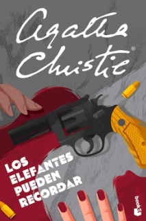 Portada de la novela de suspense de Agatha Christie Los elefantes pueden recordar