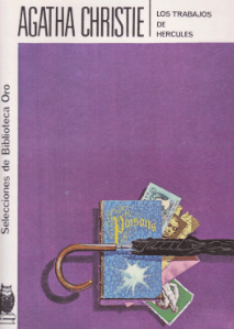 Portada de la novela de suspense de Agatha Christie Los trabajos de Hércules