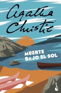 Portada de la novela de suspense de Agatha Christie Muerte bajo el sol