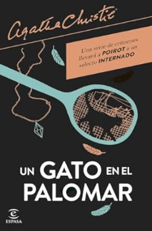 Portada de la novela de suspense de Agatha Christie Un gato en el palomar