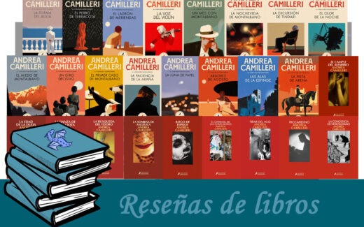 novelas policíacas del comisario Montalbano de Andrea Camilleri