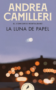 portada de la novela policíaca de Andrea Camilleri La luna de papel